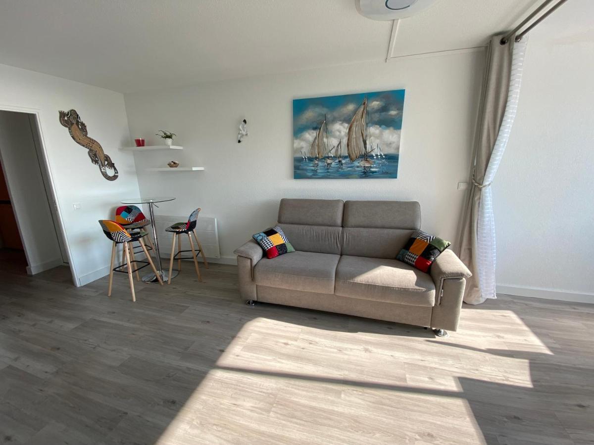 Studio Front De Mer 'Le Soleillan' Ла-Гранд-Мот Экстерьер фото